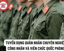 Quân Nhân Chuyên Nghiệp Tuyển Dụng